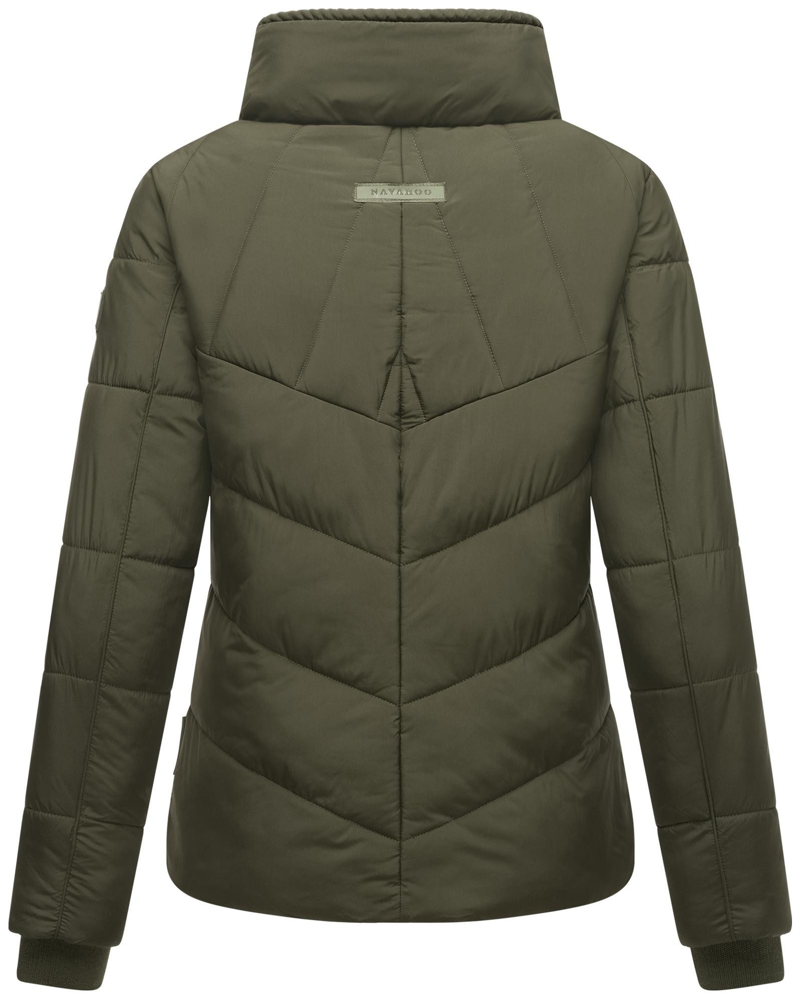 Navahoo Steppjacke Liebesfee 14 gesteppte Damen Übergangsjacke mit wattiertem Stehkragen