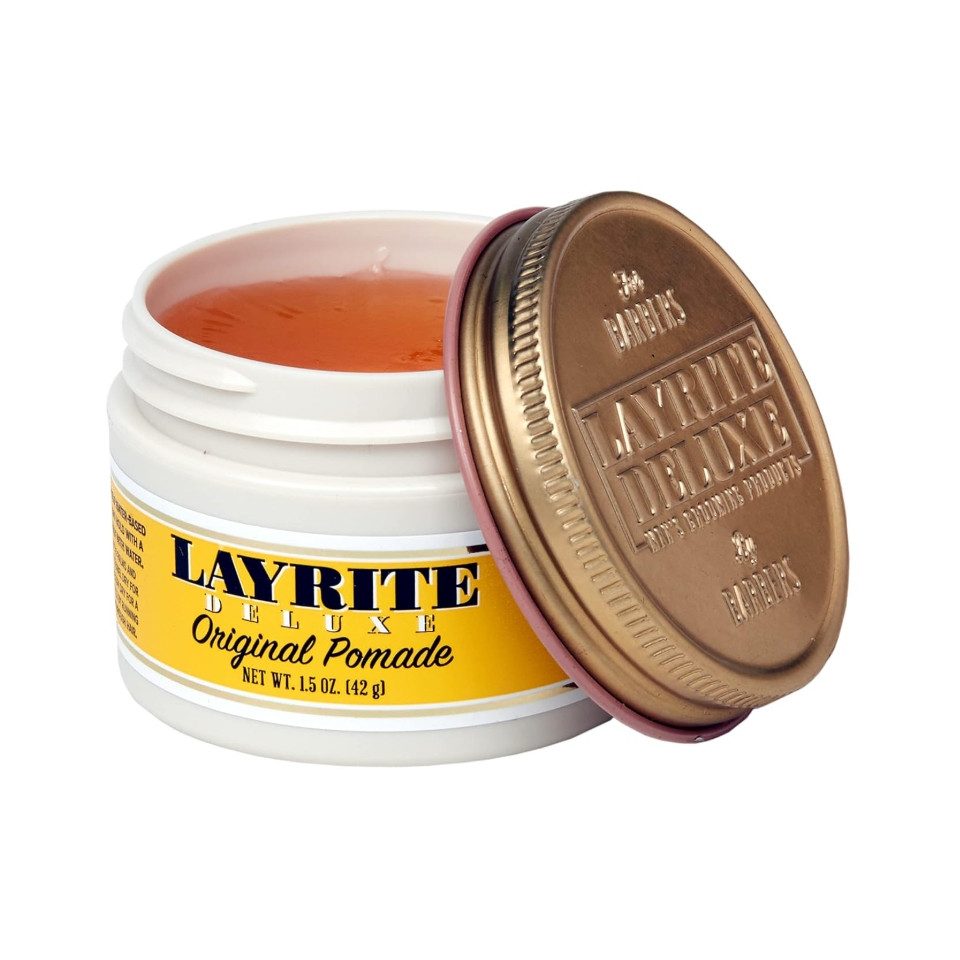 Layrite Styling-Creme Original Pomade, Wasserbasierte Haarpomade mit mittlerem Halt