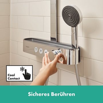 hansgrohe Duschsystem, 2 Strahlart(en), Komplett-Set, 26cm, mit ShowerTablet Select 400