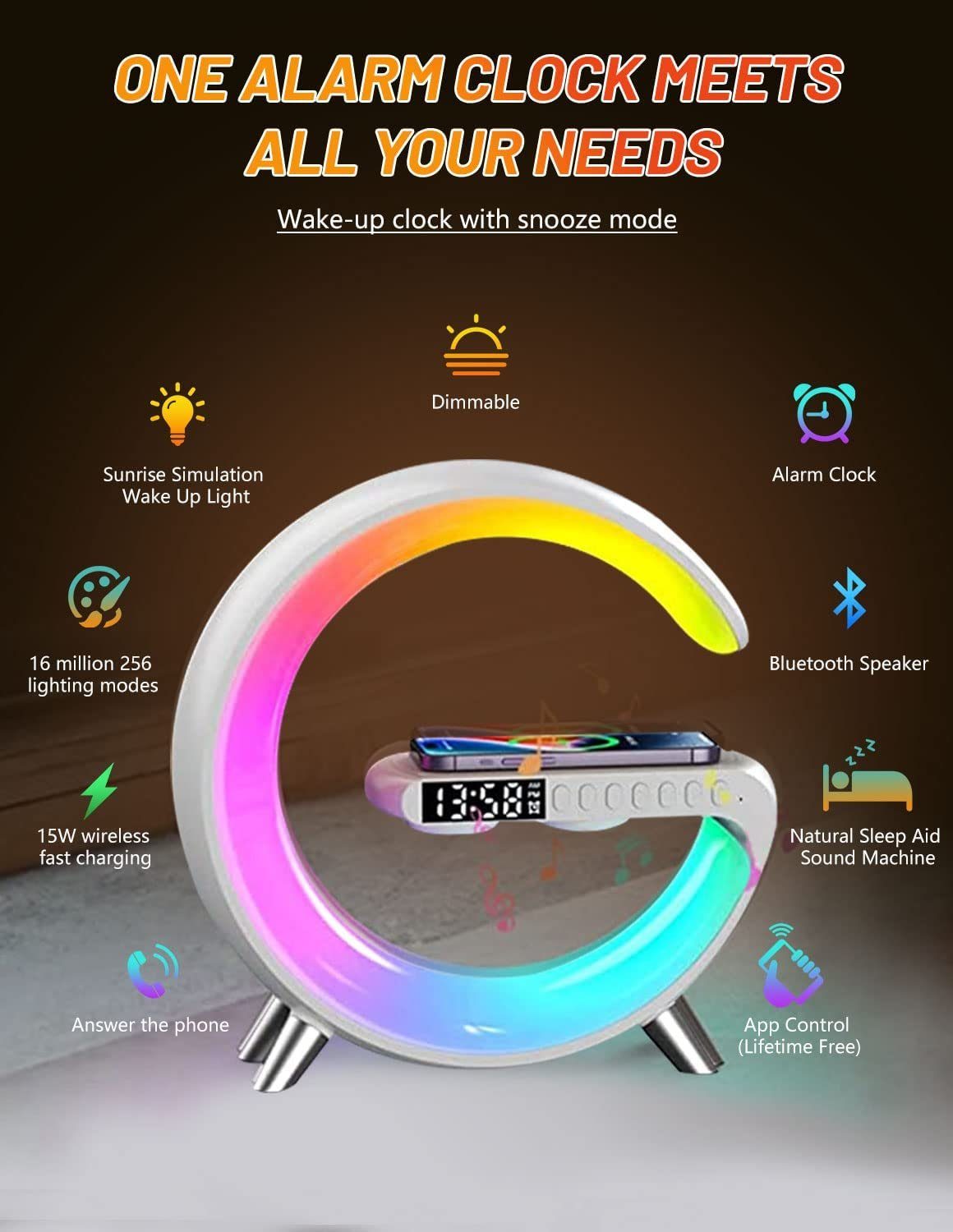 Welikera LED Nachtlicht Wecker Wake up günstig online kaufen