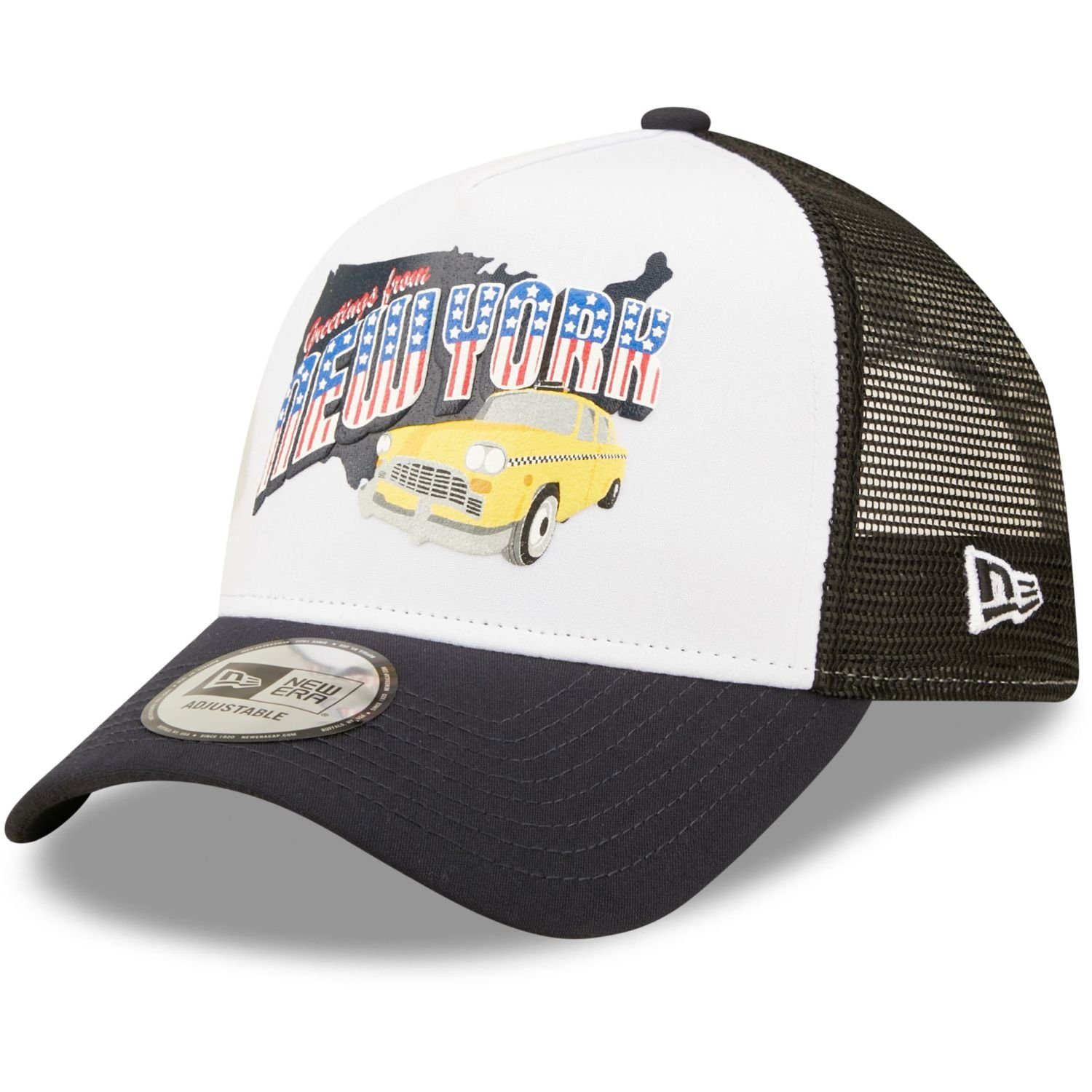Trucker Cap AFrame Trucker Greetings from New York