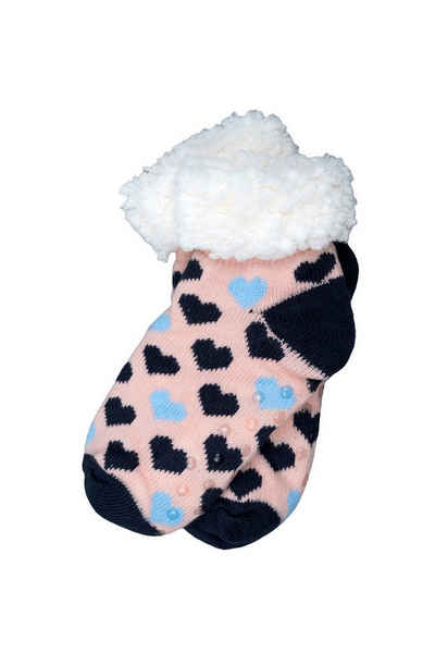 Beauty Thinxx Norwegersocken Kurze Hüttensöckchen "Herzen" (Ein Paar Socken, 2 Socken) Dein Antistress-Accessoire für wahre Wohlfühlmomente