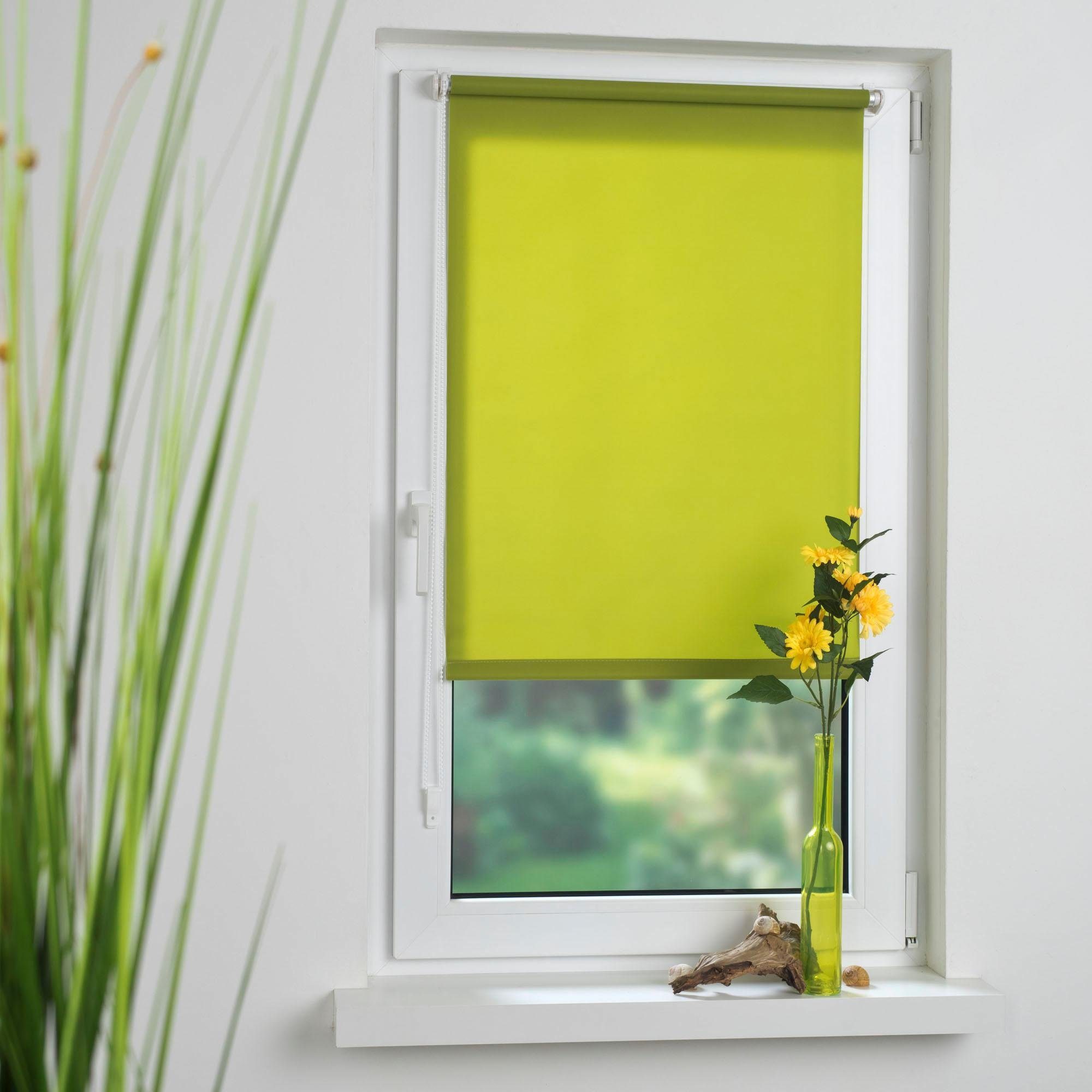 Seitenzugrollo Klemmfix, Liedeco, Lichtschutz, ohne Bohren, günstig online kaufen