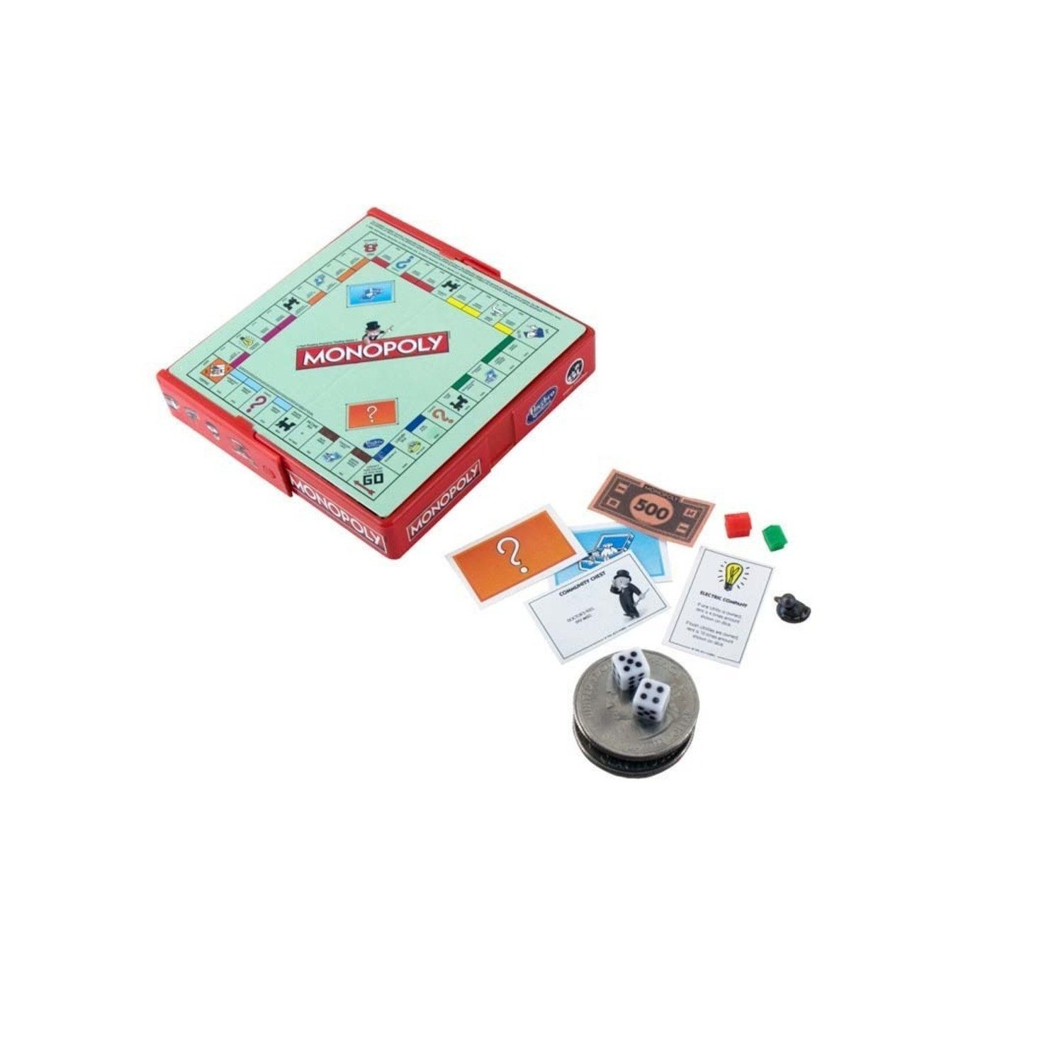 Invento Spiel Mini Monopoly Gesellschaftsspiel