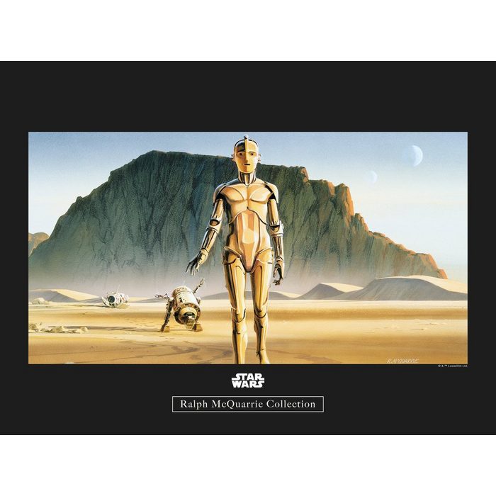 Komar Poster Star Wars Classic RMQ Droids Star Wars