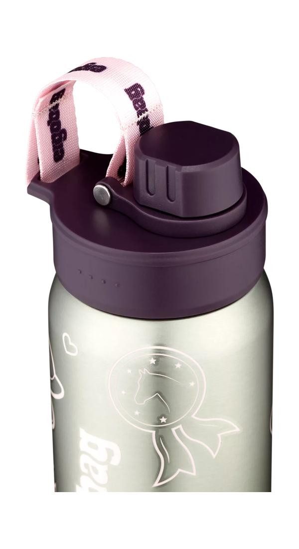 ergobag Trinkflasche Edelstahl Trinkflasche, auslaufsicher und kohlensäuregeeignet