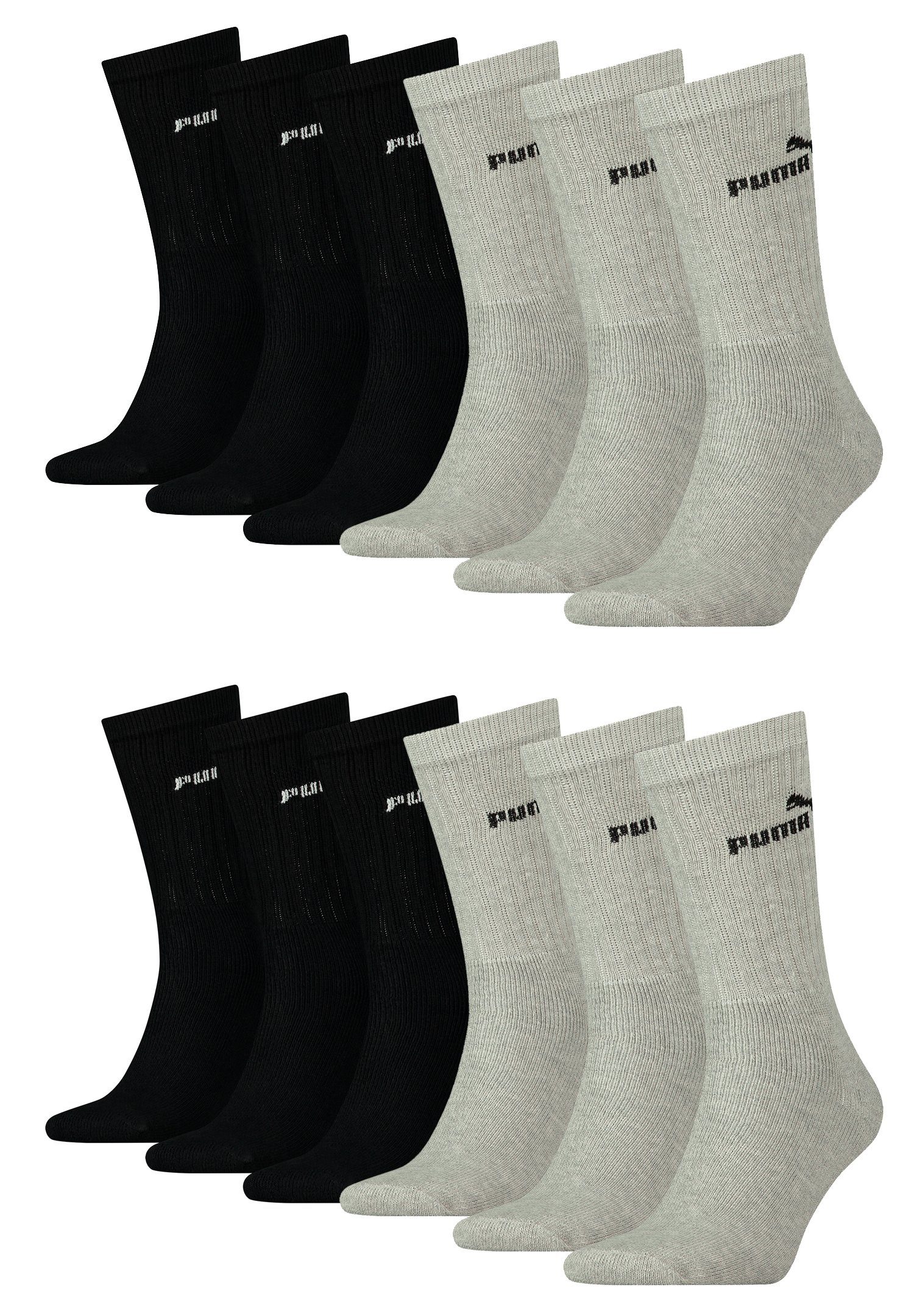 PUMA Socken CREW SOCK 12P (Packung, 12-Paar, 12er-Pack)