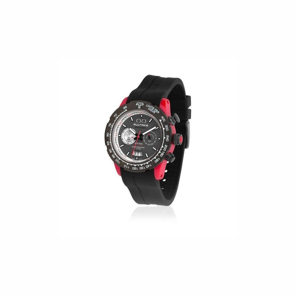 Quarzuhr Bultaco Herren-Armbanduhr Uhr H1PR43C-CA1 43 mm Quarzuhr wasserdicht A
