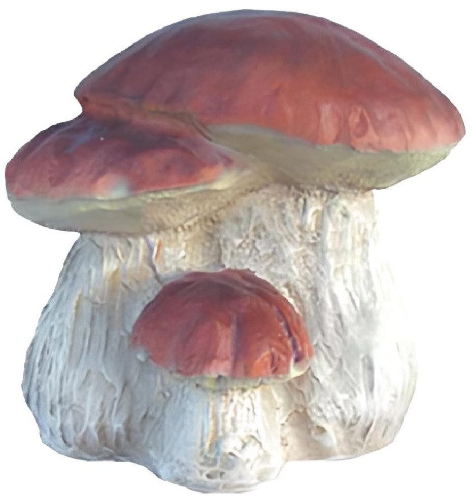 Xlmoebel Skulptur Neue 25cm große Skulptur Pilzhaus Figur für den Garten - Dekoratives (Skulptur L44-25cm), Hergestellt in Europa