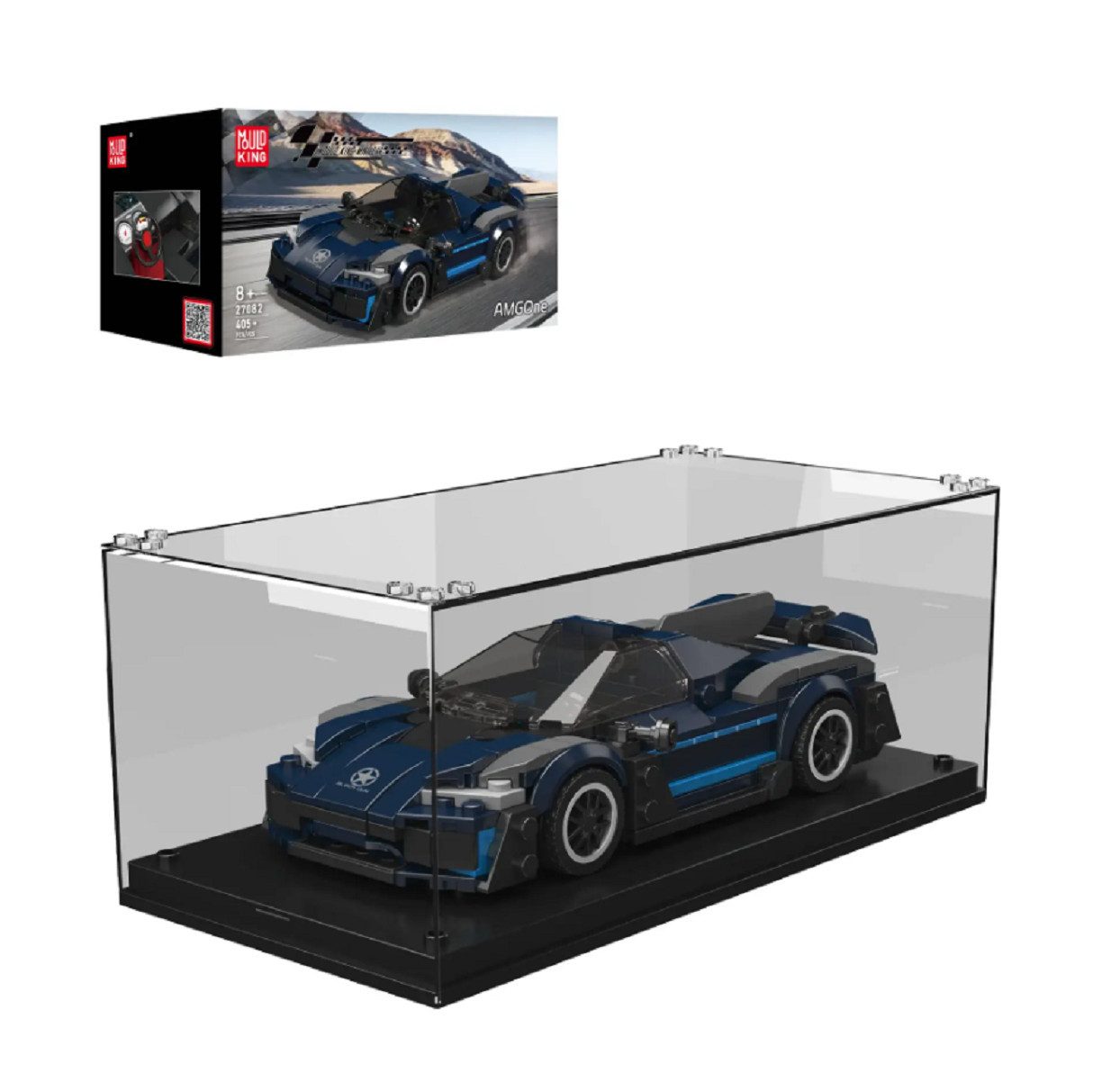 Mould King Mould King 27082 Speed Champion AMG One 435 Teile Konstruktions-Spielset, (435 St)