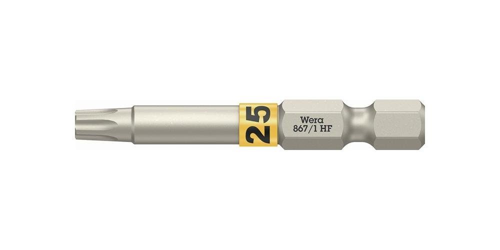 Wera Bit-Set Bit 867 TORX® HF 1/4 ″ TX 25 Länge 50 mm mit Farbleitsystem