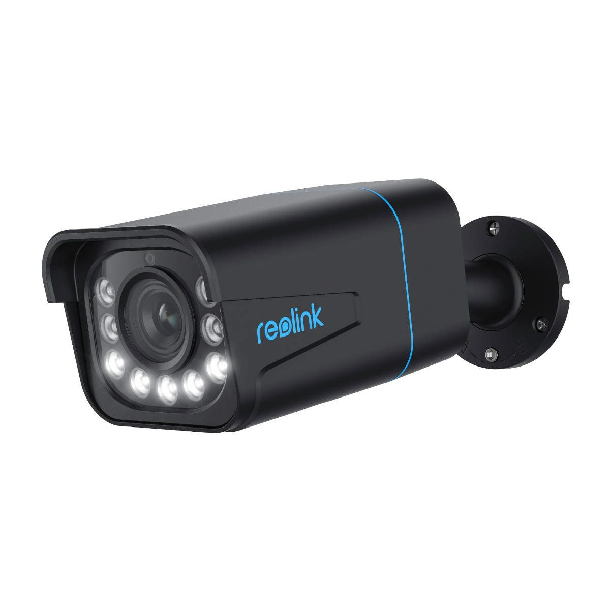 Reolink Überwachungskamera P430 Smarte 4K UHD PoE Überwachungskamera (mit Nachtsicht in Farbe und optischem 5X-Zoom, Erkennung von Personen, Fahrzeugen und Haustieren)