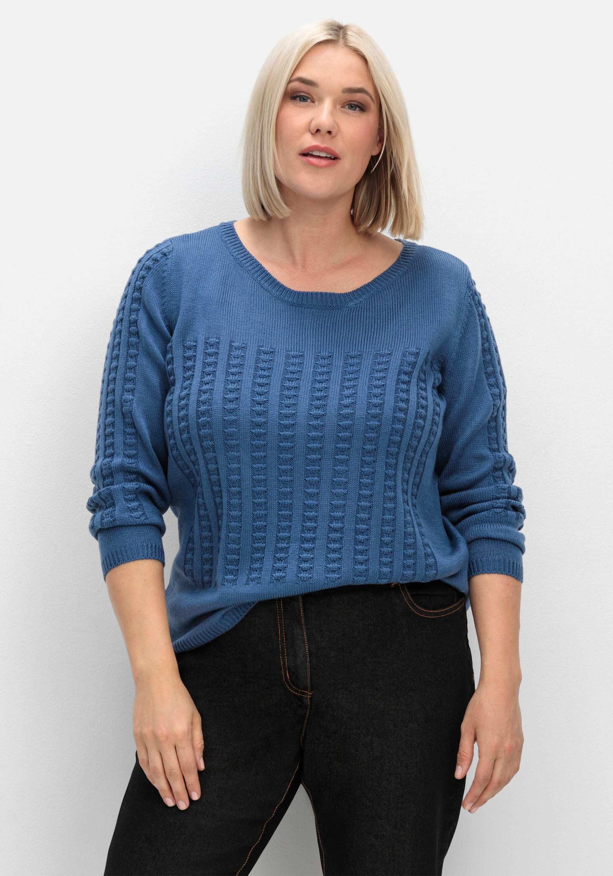 Sieh an! Strickpullover Pullover Langarm Jersey