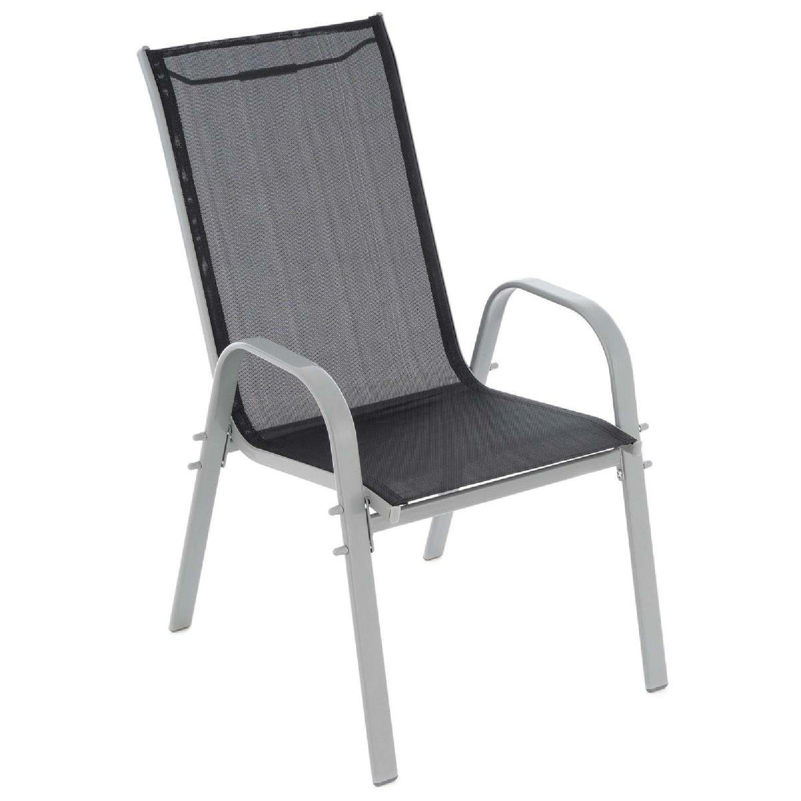 VCM Gartenstuhl 4er Stapelstuhl Gartenstuhl Outdoor Stuhl Garten günstig online kaufen