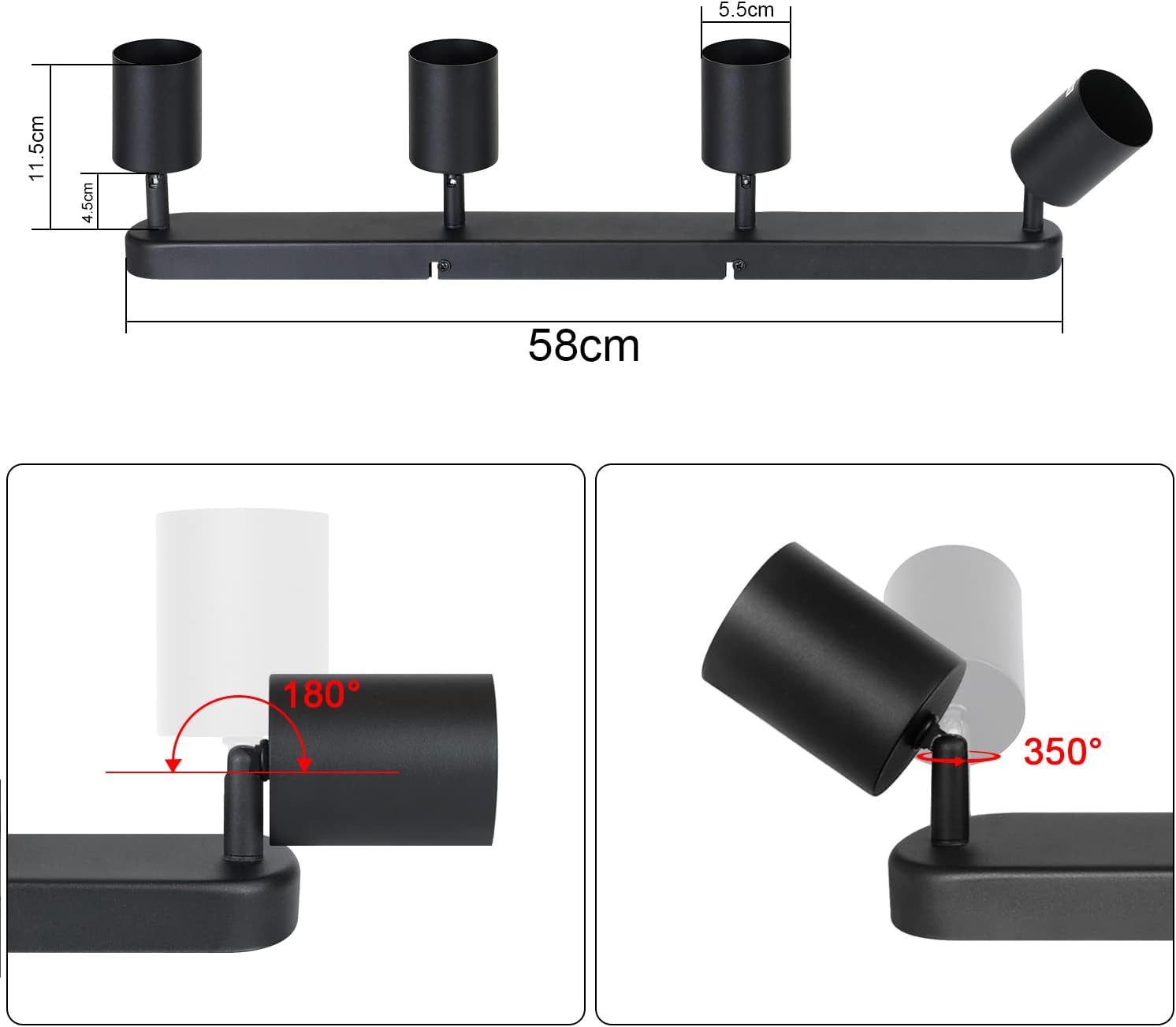ZMH LED Deckenstrahler Modern Deckenleuchte- GU10 günstig online kaufen