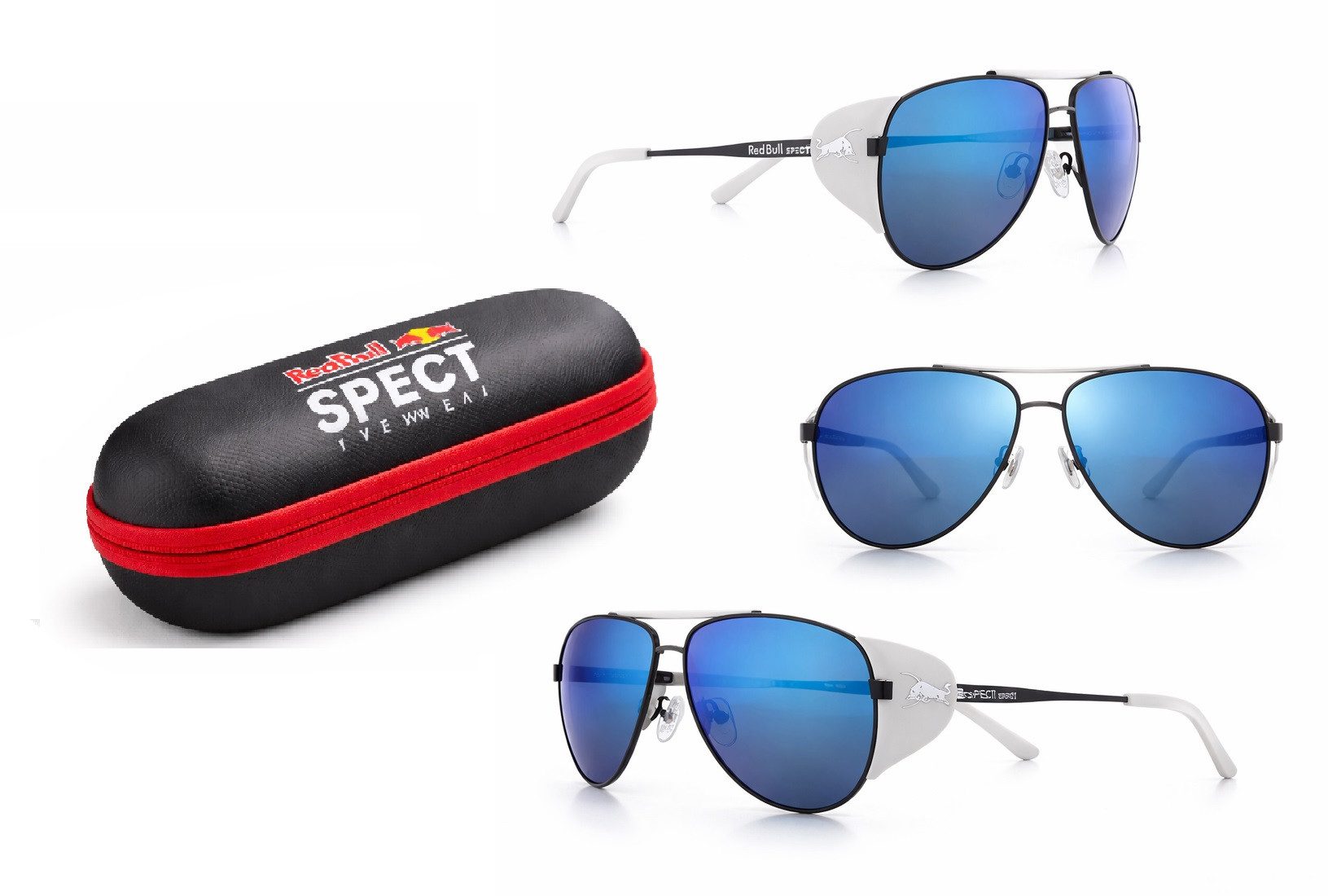Red Bull Leggings Red Bull Sonnenbrille Sportlich Stylisch Auffällig Schwarz Grau 005P