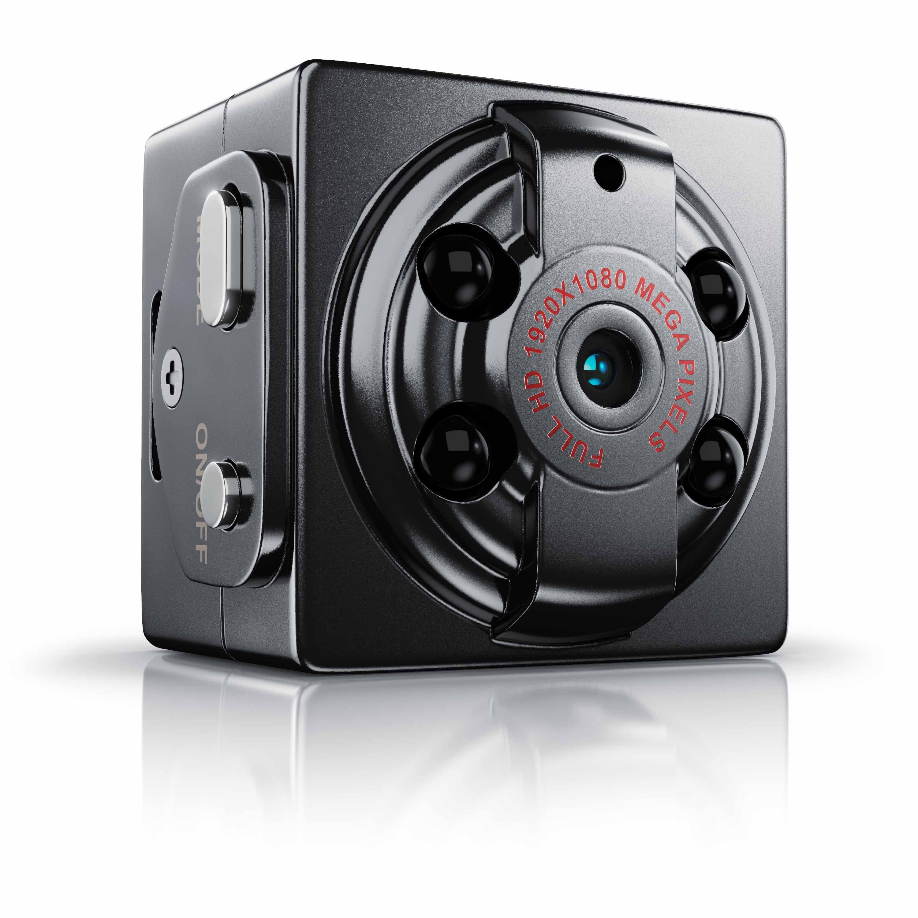 Aplic Überwachungskamera (Außenbereich, Innenbereich, Mini FHD Kamera mit  Nachtsichtfunktion, Bewegungserkennung & Akku)