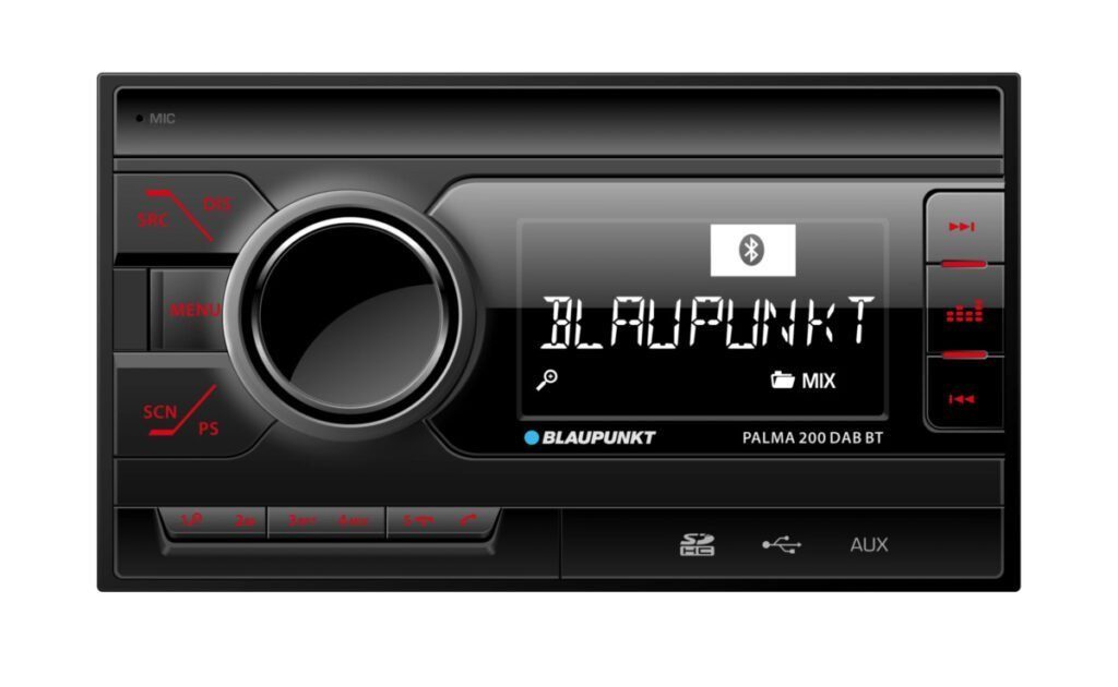 Blaupunkt PALMA 200 DAB BT Bluetooth Streaming kurzes 2DIN Autoradio