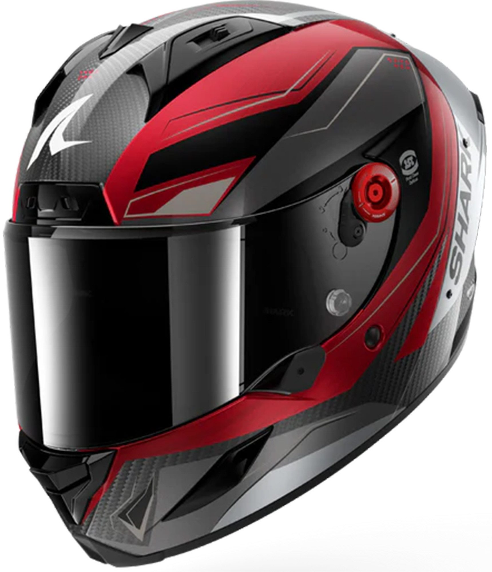 Shark Motorradhelm Aeron Mekarium Helm, Antifog Beschichtet,vorbereitet Für Kommunikationssystem