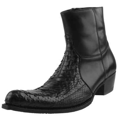 Sendra Boots »5701-Python Mate- negro« Schnürstiefelette
