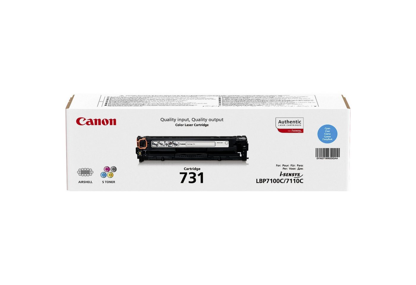 Thumbnail - Canon Tonerkartusche Canon Toner 731C cyan
