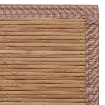 Teppich Bambus 100 x 160 cm Braun, furnicato, Rechteckig