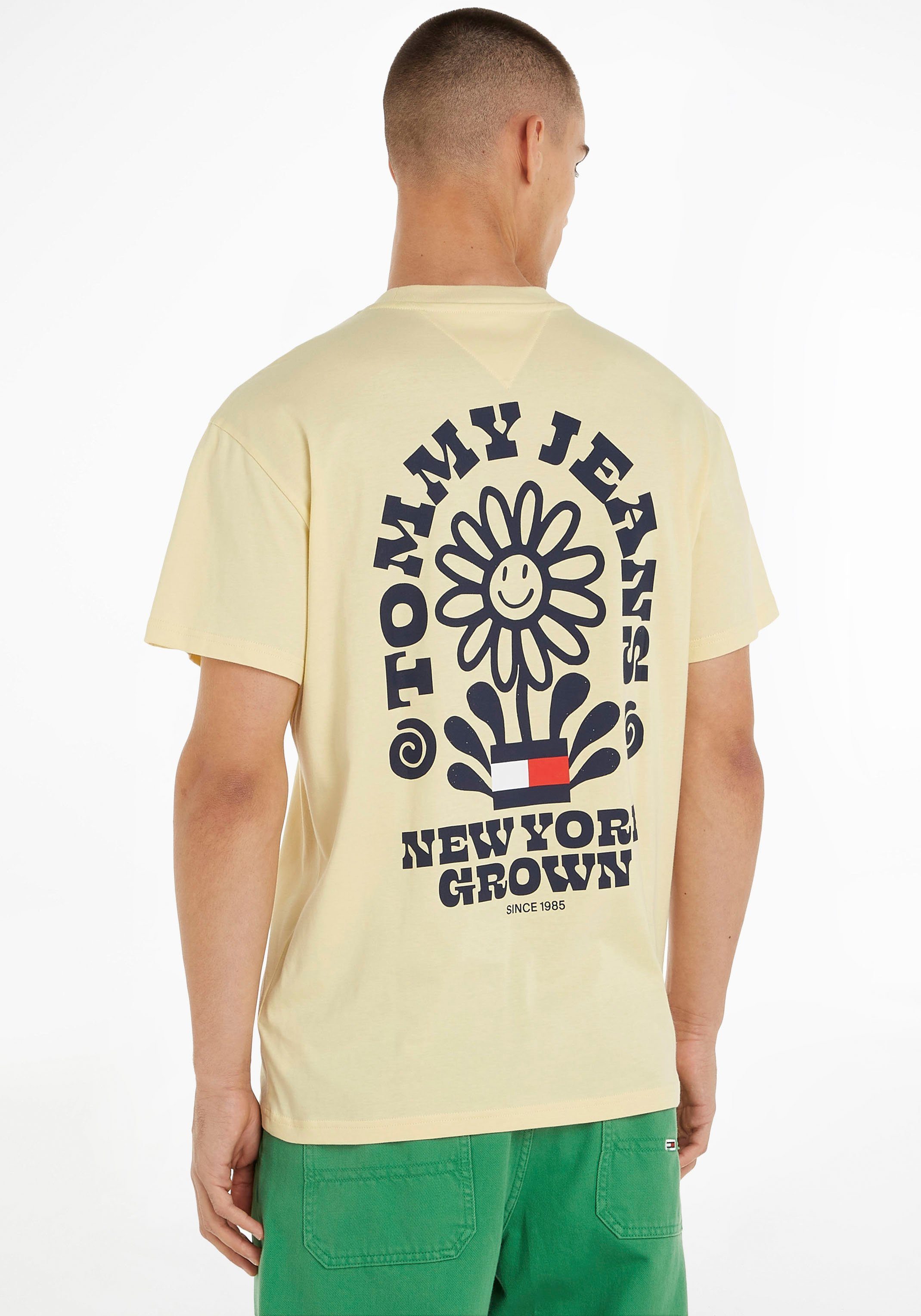 TEE mit dem Tommy Jeans TJM großem auf HOMEGROWN Rücken T-Shirt PLANT Print