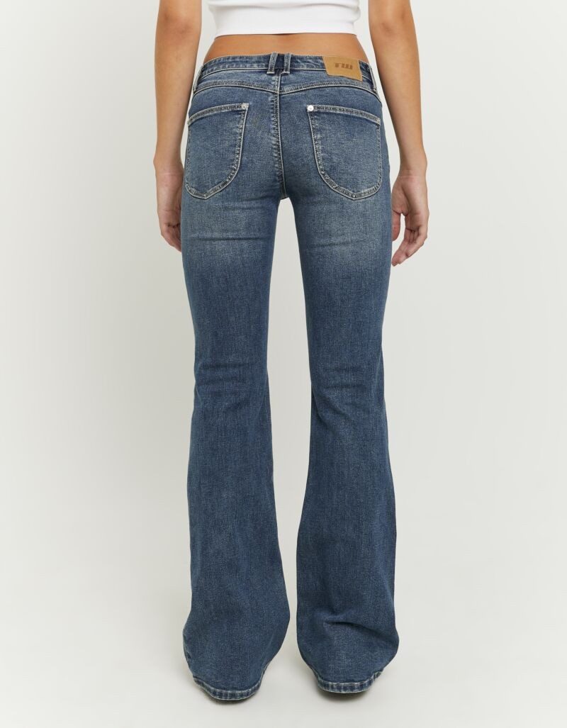 Tally Weijl Bootcut-Jeans SPADESASSY2 Baumwollmischung, Low Waist