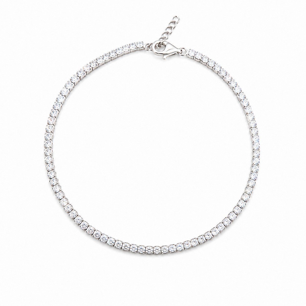 Sogni d'oro Tennisarmband mit weißem Zirkon