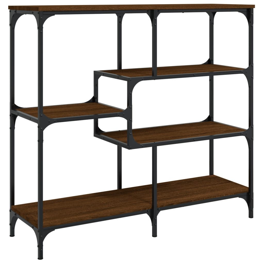 vidaXL Beistelltisch Konsolentisch Braun Eichen-Optik 103x32x95 cm Holzwerkstoff (1-St)
