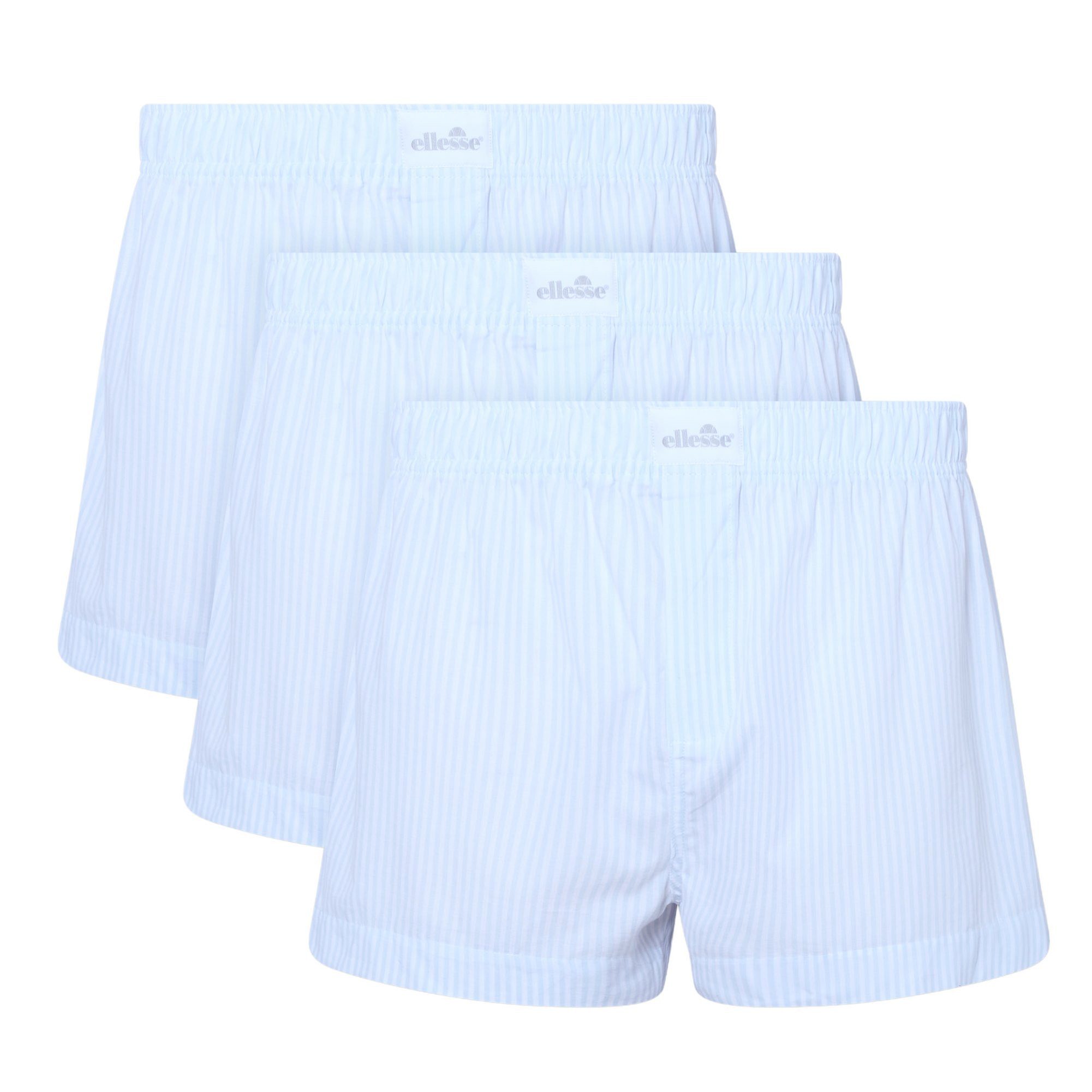 Ellesse Boxershorts Herren Boxershort 3er Pack Baumwolle (Packung, 3er Pack)
