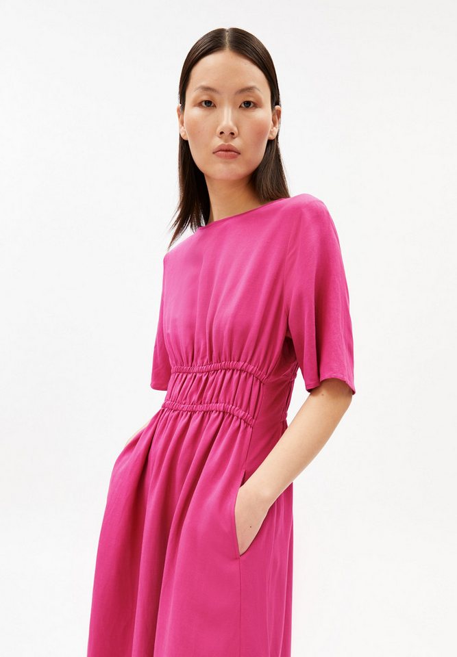 Armedangels Jerseykleid LINO BLEND Maxi-Kleid aus Leinen-Mix (Regular Fit) Maxi-Kleid aus Leinen-Mix