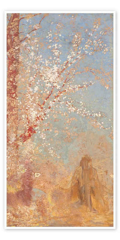 Posterlounge Poster Odilon Redon, Baum in Blüte, Malerei