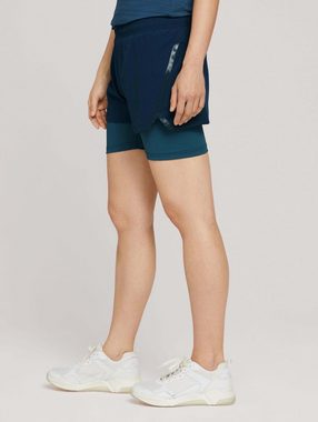 TOM TAILOR Funktionsshorts Funktions Shorts 2 in 1