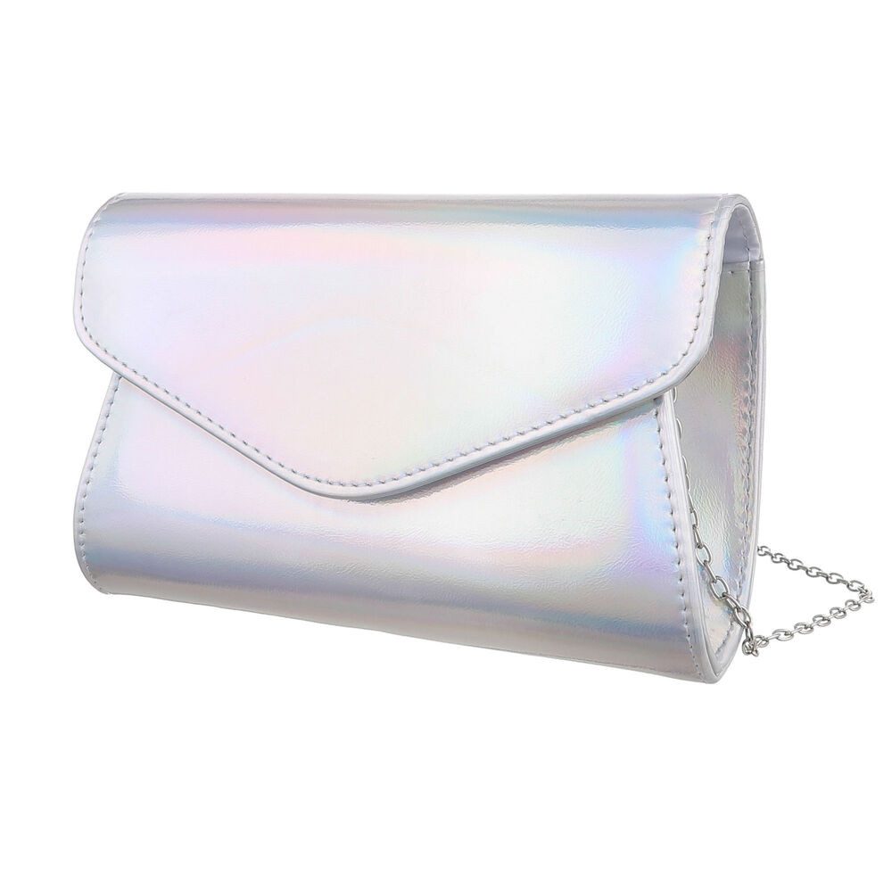 Ital-Design Schultertasche Kleine, Damentasche clutch schultertasche in Sil günstig online kaufen