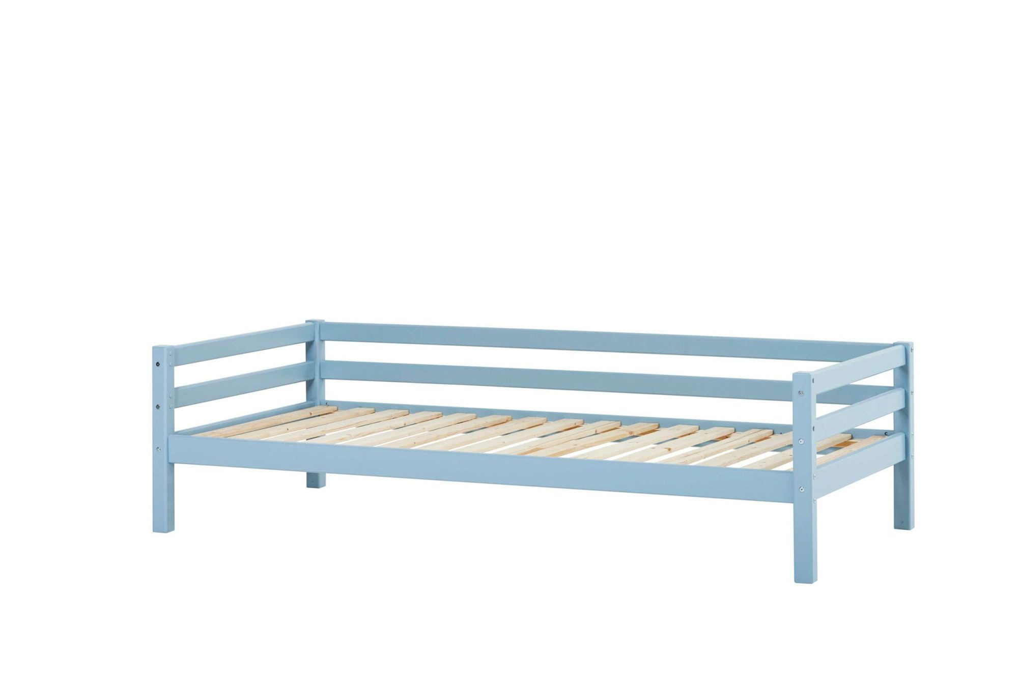 Hoppekids Daybett Kinderbett ECO Dream, Einzelbett, Juniorbett 90x200, Weiß, Grün, Blau, Rosa, Grau