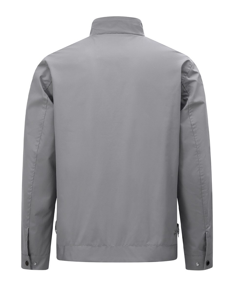 Allthemen Bomberjacke Bomberjacke Herren Relaxed Fit Herbstjacke Stehkragen Übergangszeit