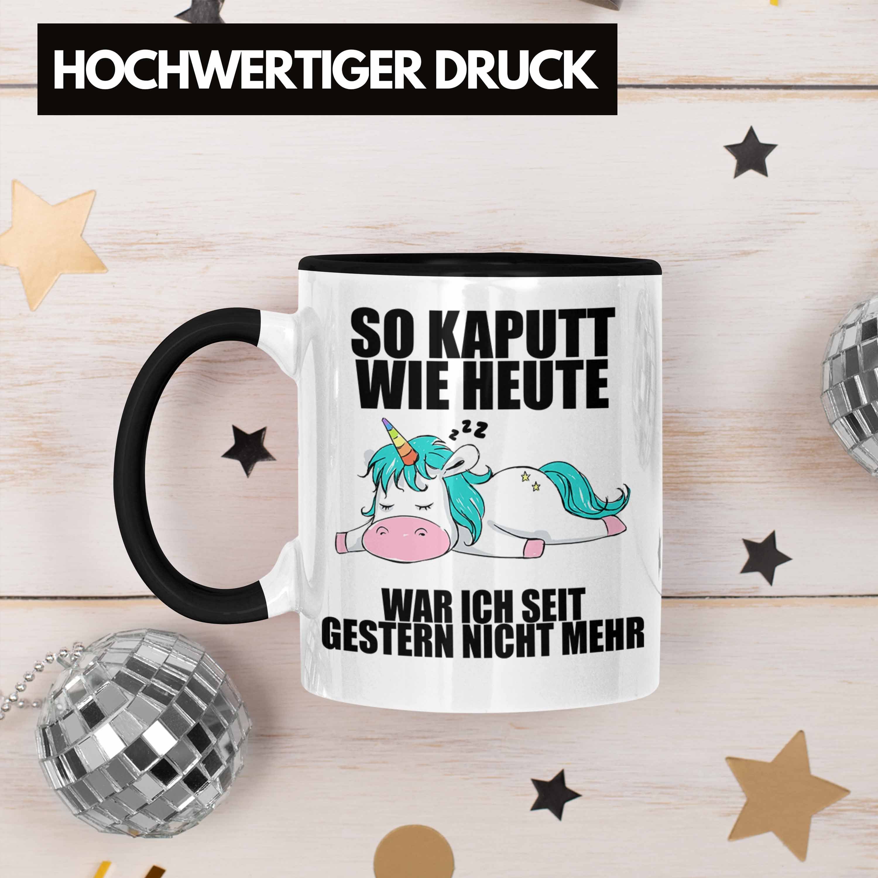 Sprüchen Mitarbeiter Tasse Kollege Arbeitskollege Geschenk Schwarz Lustige mit Trendation Geschenkidee Tassen Trendation -