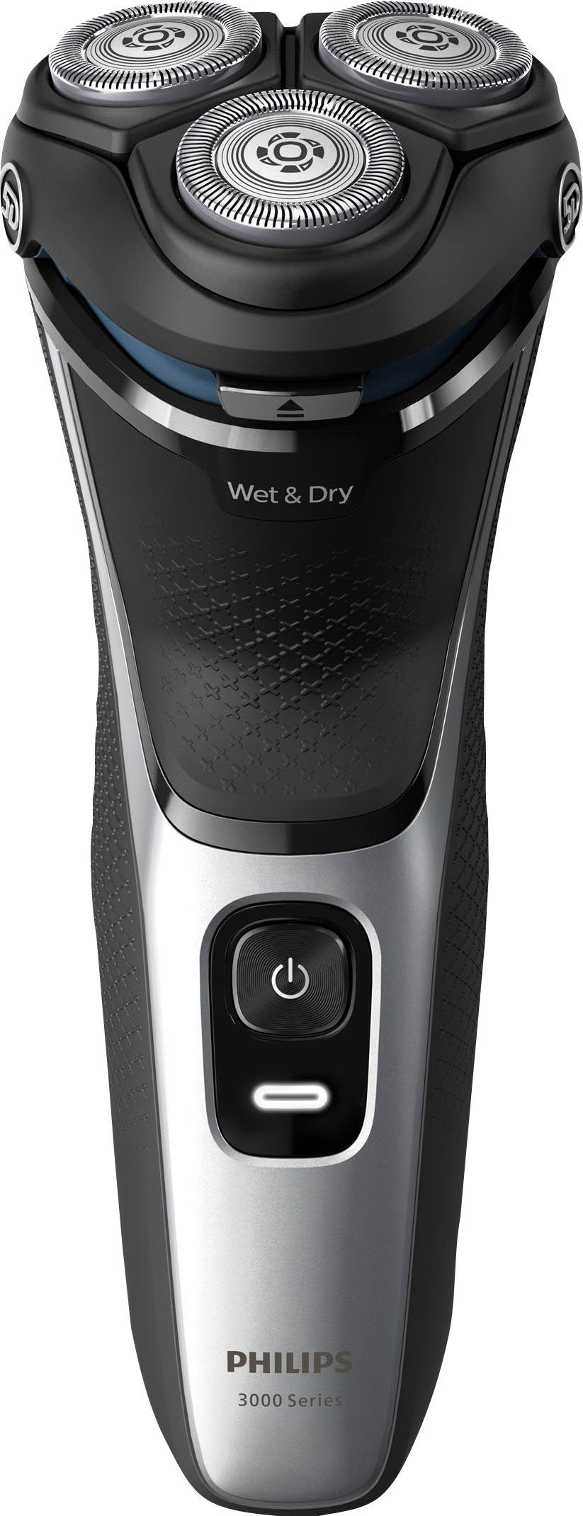 Philips Elektrorasierer Shaver Series 3000 S3143/00, Aufsätze: 1, ausklappbarer Präzisionstrimmer, 5-dimensional bewegl. Flex-Scherköpfe, Schutzkappe – Bild 2 von 5