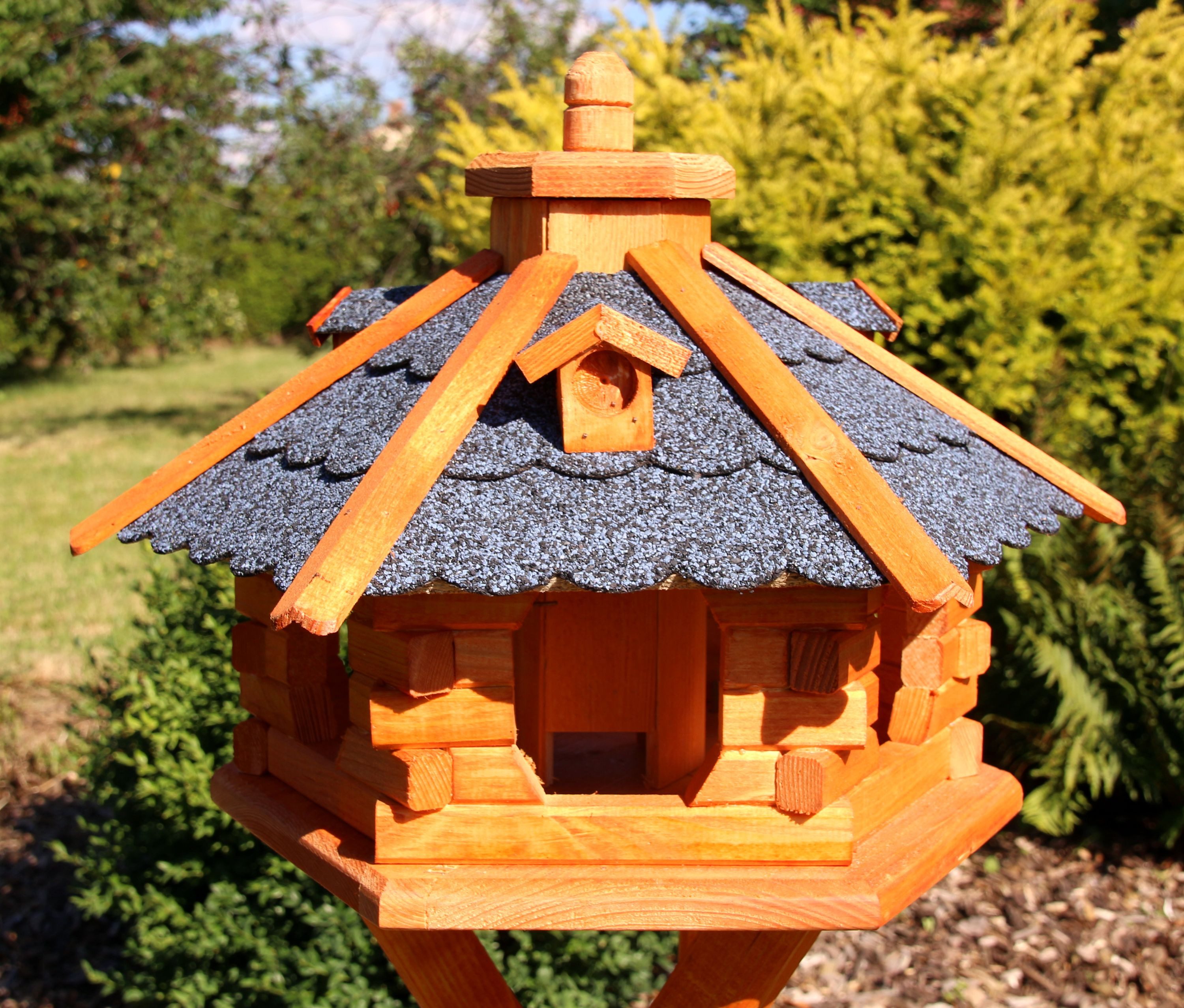 Holzdekoladen Vogelhaus Vogelhaus 47x33 cm behandelt Typ 4