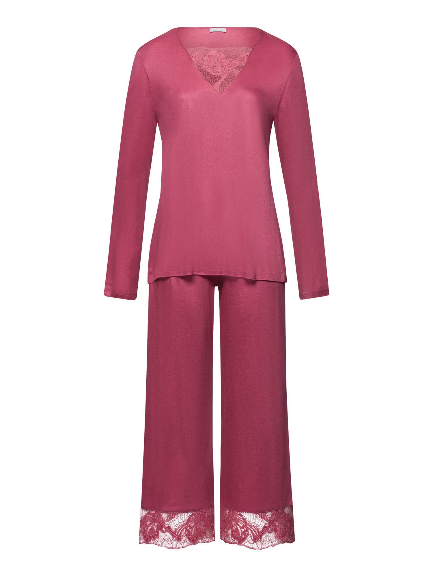 Hanro Pyjama Eva (2 tlg) schlafanzug schlafmode bequem