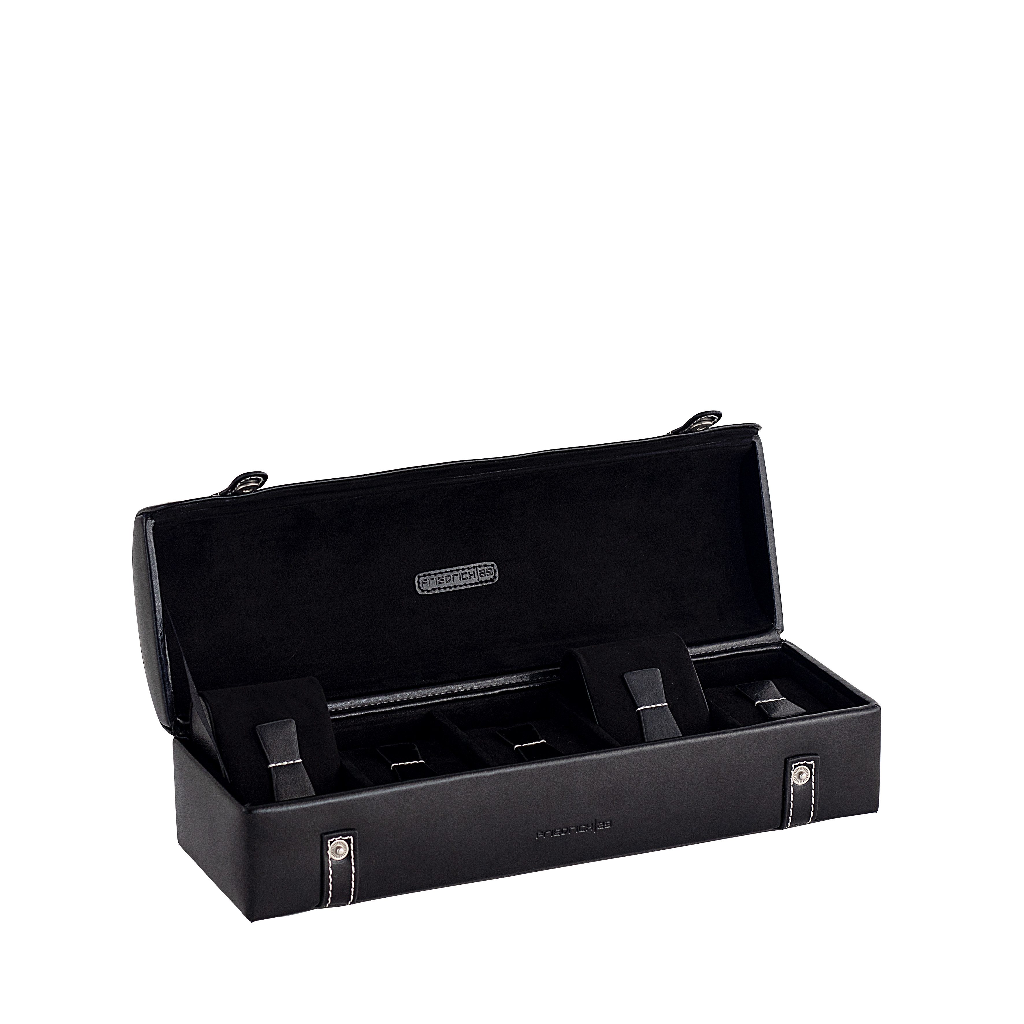 Friedrich23 Uhrenbox aus Leder London für 5 Uhren