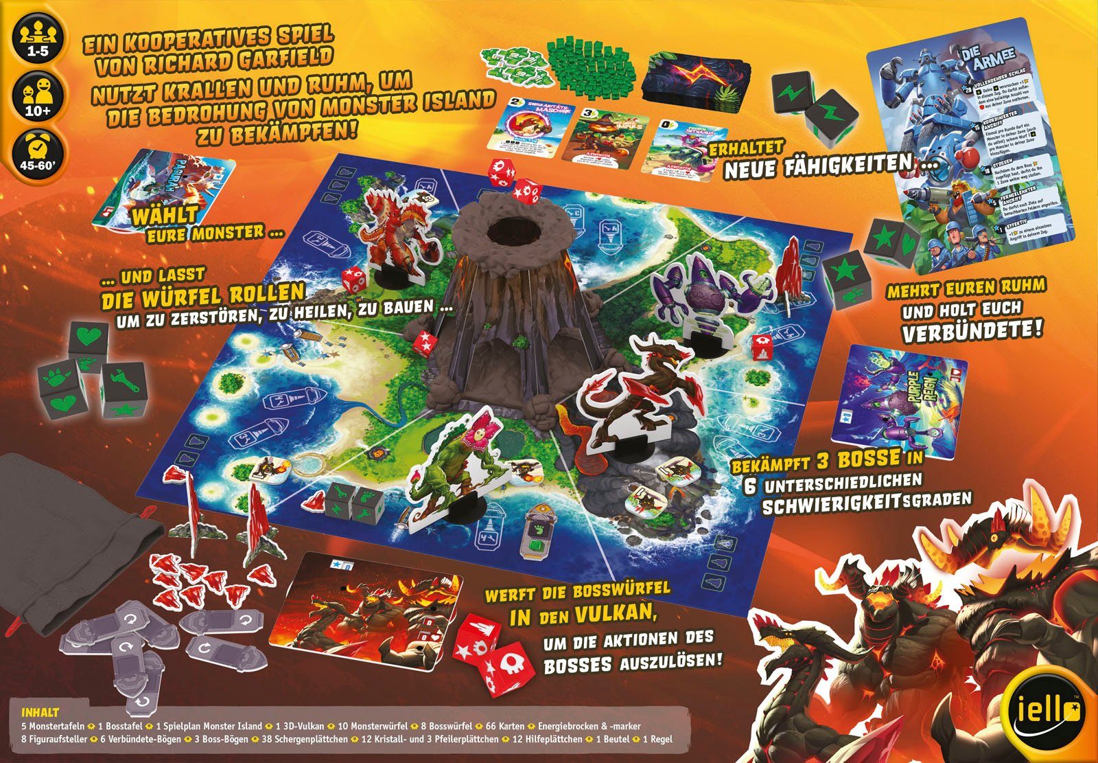 iello Spiel King of Monster Island, Gesellschaftsspiel