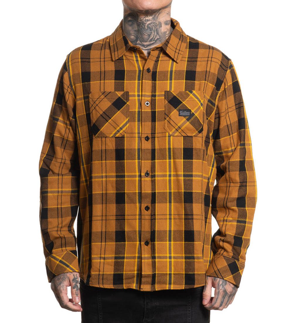 Sullen Clothing Langarmhemd Timber Flannel Shirt Holzfällerhemd Kariert