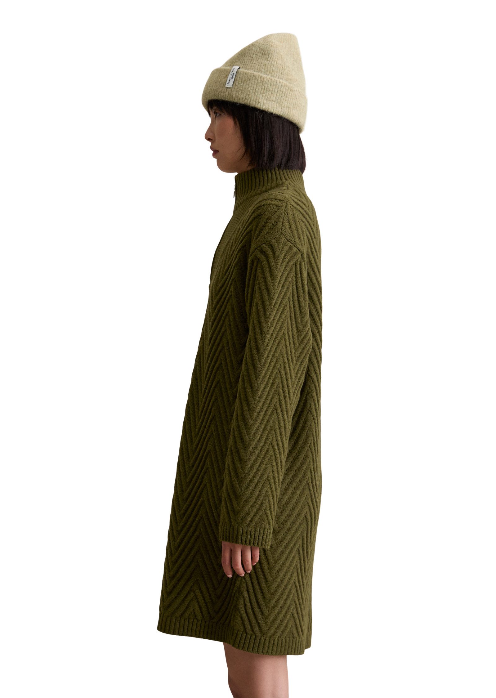 Marc O'Polo DENIM Strickkleid aus weichem Schurwolle-Mix günstig online kaufen