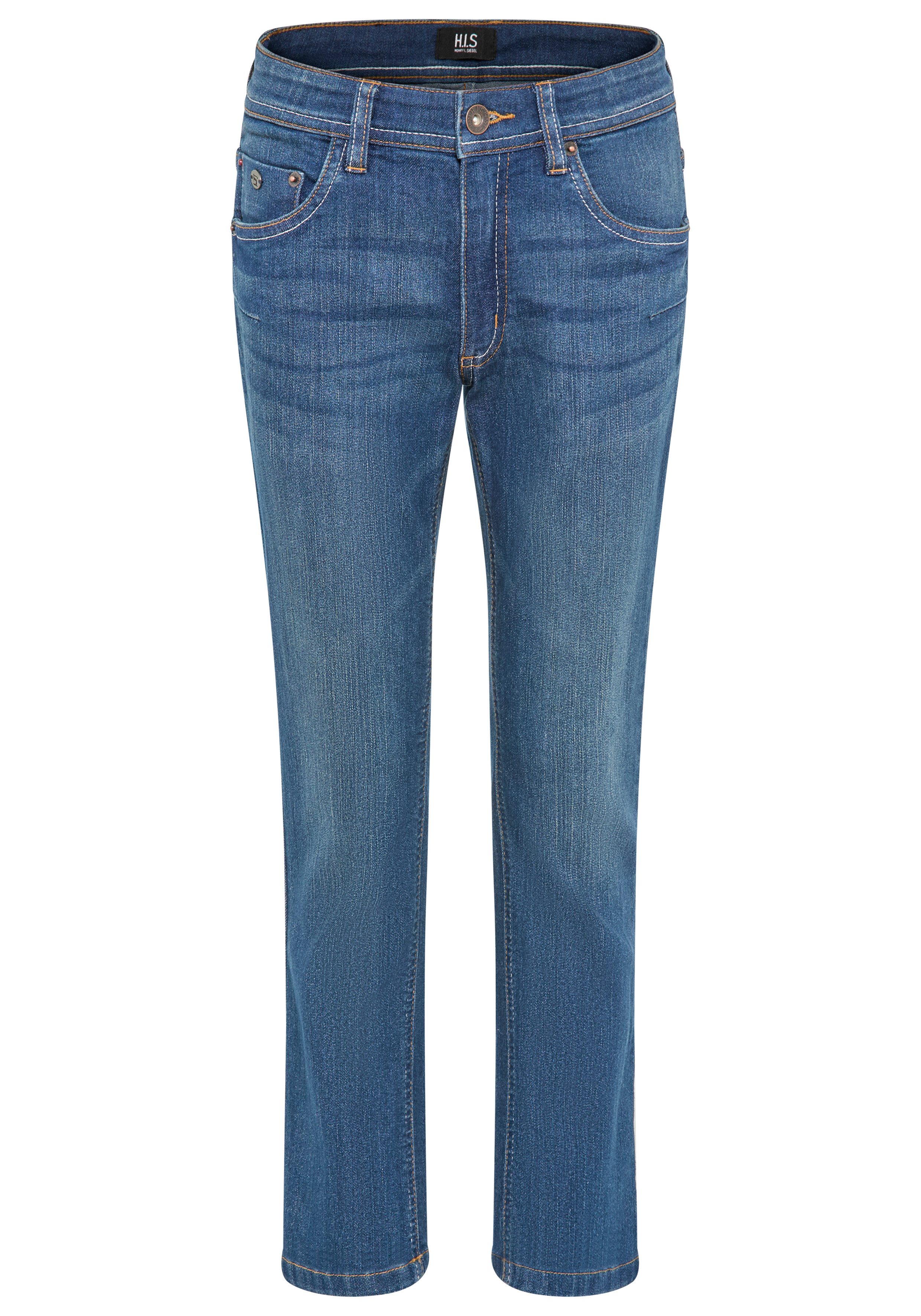 KIDSWORLD Relax-fit-Jeans Stretchjeans in gerader Form Für TEENS. Gerade Jeans in authentischer Waschung