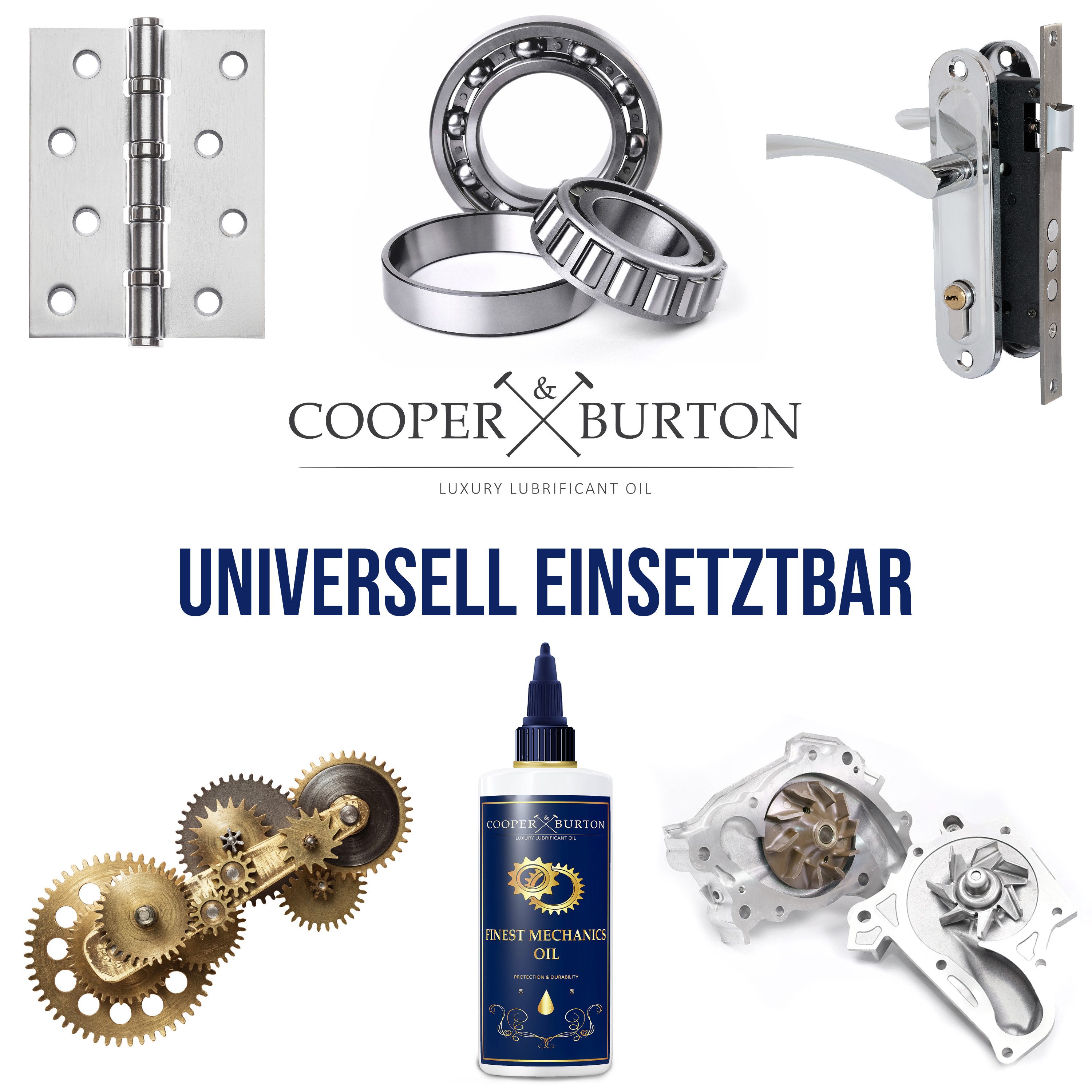 Cooper&Burton Feinmechaniköl Nähmaschinenöl Scharnieröl feinmechanische Gegenstände Cooper&Burton, (1-St), Geruchsfrei – Bild 2 von 5