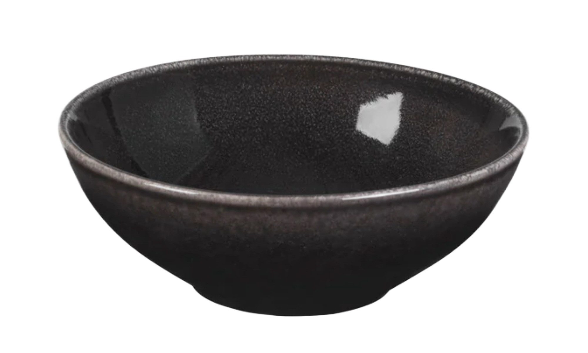 Broste Copenhagen Schale Broste Copenhagen Nordic Coal Schüssel Ø17 cm Charcoal, Steingut