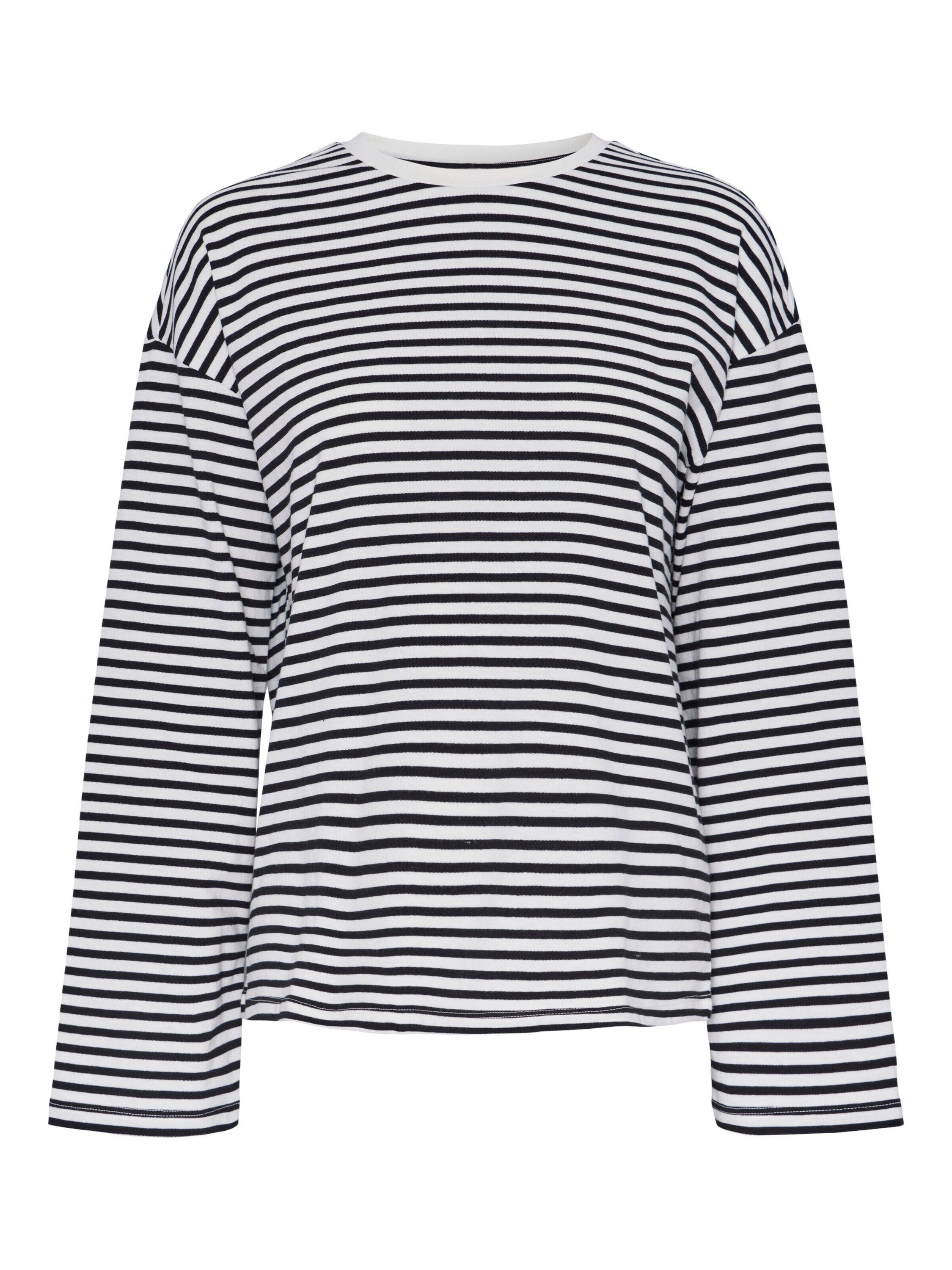 pieces Langarmshirt Sadie (1-tlg) Plain/ohne Details günstig online kaufen