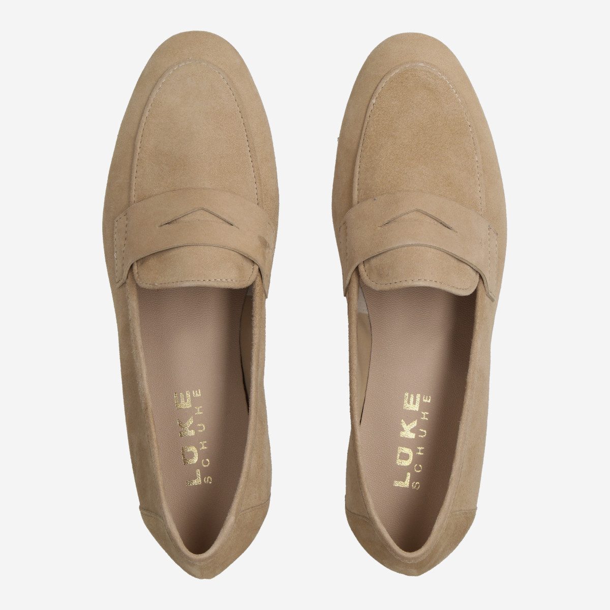 Lüke Schuhe Lüke Schuhe ADELE CAMEL, Slipper & Mokassin, Camel/ Beige, Damen Slipper